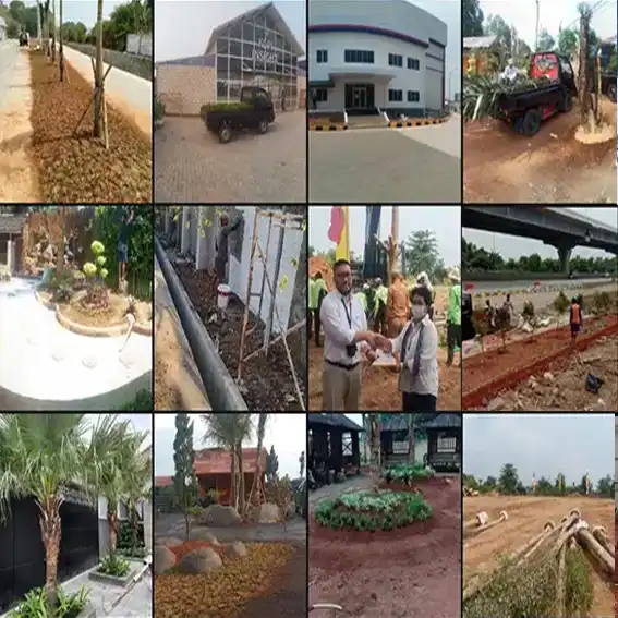 pembuatan taman